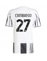 Moške Nogometnih dresov Juventus Andrea Cambiaso #27 Domači 2025-26 Kratki rokavi